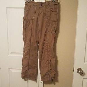 Brown cargo pants